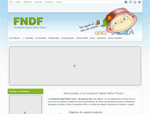 Tablet Screenshot of fundacionflexer.org